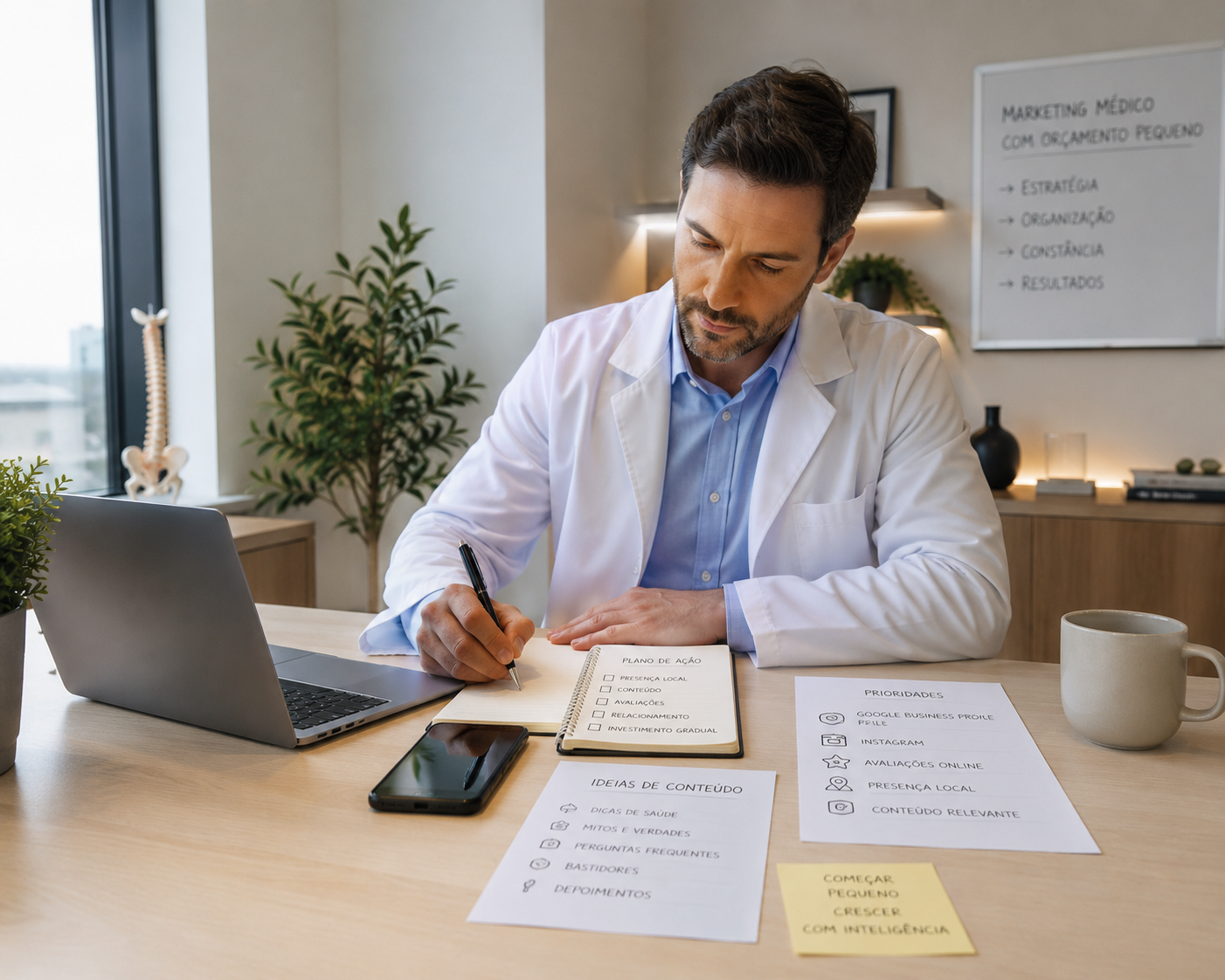 Marketing médico: por onde começar quando o orçamento é pequeno